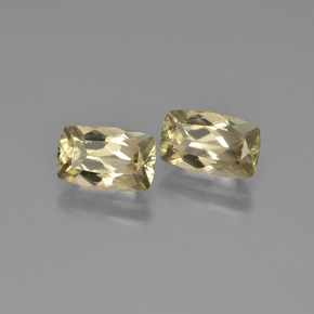 2.67 ctw Yellow Color-Change Diaspore Stones, Natural Color-Change Diaspore in Cushion-Cut Shape for Sale