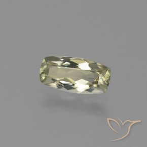 1.08 ct Yellow Color-Change Diaspore Stone, Natural Color-Change Diaspore in Cushion-Cut Shape for Sale