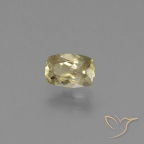 0.68 ct Yellow Color-Change Diaspore Stone, Natural Color-Change Diaspore in Cushion-Cut Shape for Sale