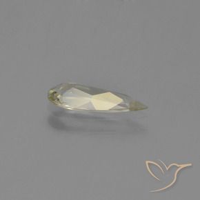 Color-Change Diaspore Gemstone in 11.2 x 4.2 mm Size for Sale, Color-Change Diaspore Stone in Medium Yellow Color