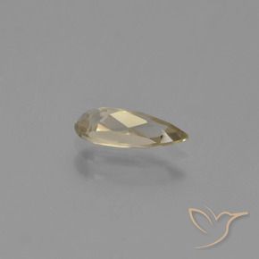 Color-Change Diaspore Gemstone in 9 x 3.9 mm Size for Sale, Color-Change Diaspore Stone in Earthy Yellow Color