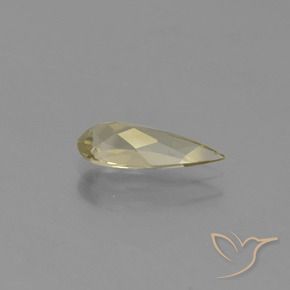 Color-Change Diaspore Gemstone in 11.3 x 4.7 mm Size for Sale, Color-Change Diaspore Stone in Warm Yellow Color