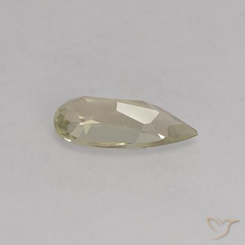Color-Change Diaspore Gemstone in 10.2 x 4.5 mm Size for Sale, Color-Change Diaspore Stone in Brownish Yellow Color