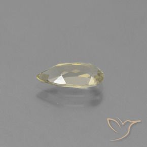 Color-Change Diaspore Gemstone in 10.1 x 5 mm Size for Sale, Color-Change Diaspore Stone in Earthy Yellow Color