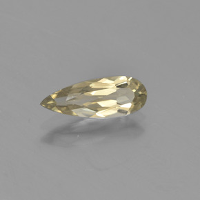 1.30 ct Yellow Color-Change Diaspore Stone, Natural Color-Change Diaspore in Pear Facet Shape for Sale
