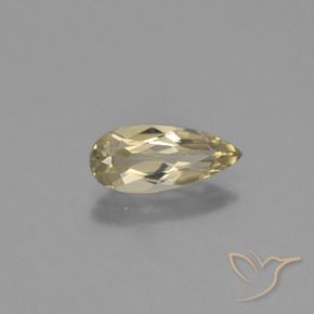 1.15 ct Yellow Color-Change Diaspore Stone, Natural Color-Change Diaspore in Pear Facet Shape for Sale