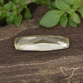 Color-Change Diaspore Gemstone in 10.9 x 3.8 mm Size for Sale, Color-Change Diaspore Stone in Light Yellow Color