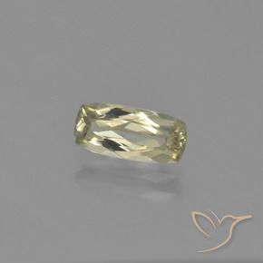 1.01 ct Yellow Color-Change Diaspore Stone, Natural Color-Change Diaspore in Cushion-Cut Shape for Sale