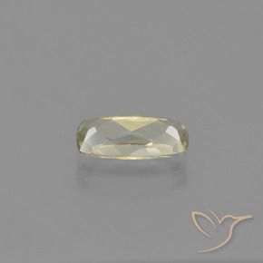 Color-Change Diaspore Gemstone in 8.7 x 4.1 mm Size for Sale, Color-Change Diaspore Stone in Light Yellow Color