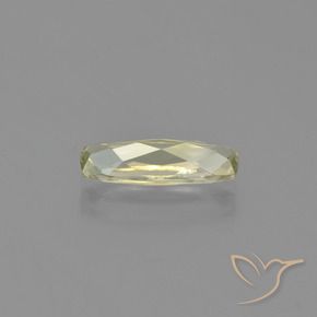 Color-Change Diaspore Gemstone in 11 x 3.6 mm Size for Sale, Color-Change Diaspore Stone in Very Light Yellow Color