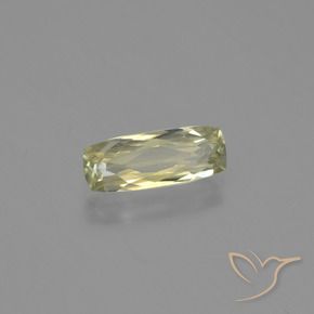 1.07 ct Yellow Color-Change Diaspore Stone, Natural Color-Change Diaspore in Cushion-Cut Shape for Sale
