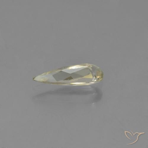 Color-Change Diaspore Gemstone in 10.6 x 3.8 mm Size for Sale, Color-Change Diaspore Stone in Yellow Beige Color