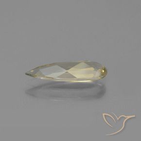 Color-Change Diaspore Gemstone in 12.8 x 4.4 mm Size for Sale, Color-Change Diaspore Stone in Brownish Yellow Color