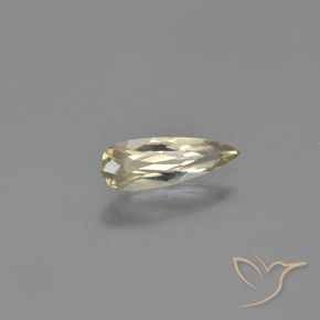 0.64 ct Yellow Color-Change Diaspore Stone, Natural Color-Change Diaspore in Pear Facet Shape for Sale