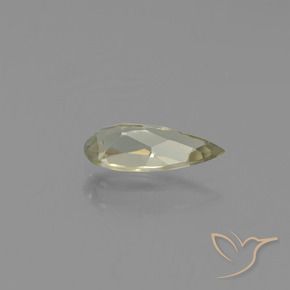 Color-Change Diaspore Gemstone in 9.5 x 3.9 mm Size for Sale, Color-Change Diaspore Stone in Light Yellow Color