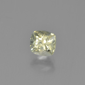 0.69 ct Yellow Color-Change Diaspore Stone, Natural Color-Change Diaspore in Cushion-Cut Shape for Sale
