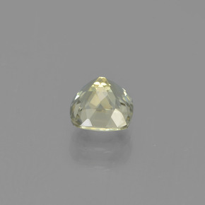 Color-Change Diaspore Gemstone in 5 x 5 mm (calibrated) Size for Sale, Color-Change Diaspore Stone in Light Yellow Color