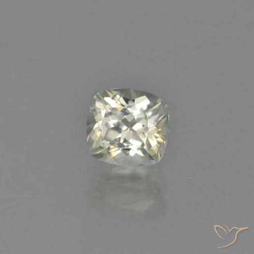0.76 ct Yellow Color-Change Diaspore Stone, Natural Color-Change Diaspore in Cushion-Cut Shape for Sale