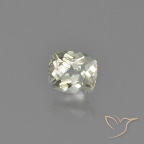 0.68 ct Yellow Color-Change Diaspore Stone, Natural Color-Change Diaspore in Cushion-Cut Shape for Sale