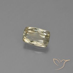 1.16 ct Yellow Color-Change Diaspore Stone, Natural Color-Change Diaspore in Cushion-Cut Shape for Sale