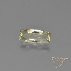 1.14 ct Yellow Color-Change Diaspore Stone, Natural Color-Change Diaspore in Cushion-Cut Shape for Sale