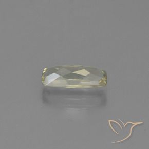 Color-Change Diaspore Gemstone in 9.6 x 4.2 mm Size for Sale, Color-Change Diaspore Stone in Light Yellow Color