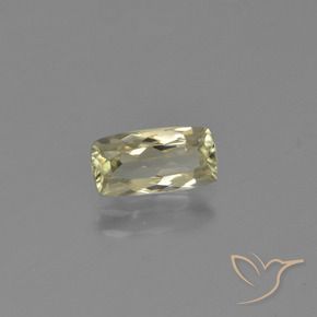 1.21 ct Yellow Color-Change Diaspore Stone, Natural Color-Change Diaspore in Cushion-Cut Shape for Sale