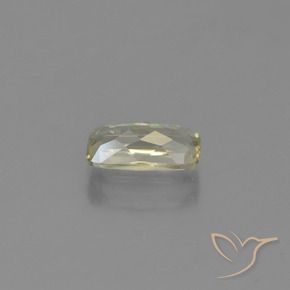 Color-Change Diaspore Gemstone in 8.6 x 4.4 mm Size for Sale, Color-Change Diaspore Stone in Light Yellow Color