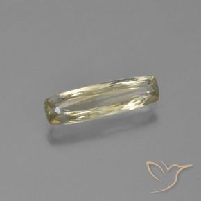 1.24 ct Yellow Color-Change Diaspore Stone, Natural Color-Change Diaspore in Cushion-Cut Shape for Sale