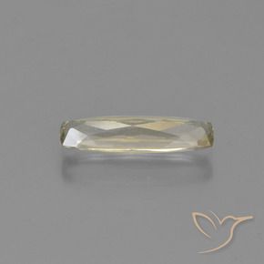 Color-Change Diaspore Gemstone in 12.7 x 3.7 mm Size for Sale, Color-Change Diaspore Stone in Pale Yellow Color