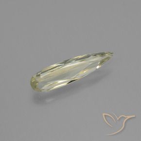 0.54 ct Yellow Color-Change Diaspore Stone, Natural Color-Change Diaspore in Pear Facet Shape for Sale