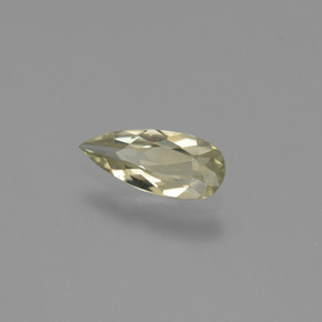 0.50 ct Yellow Color-Change Diaspore Stone, Natural Color-Change Diaspore in Pear Facet Shape for Sale