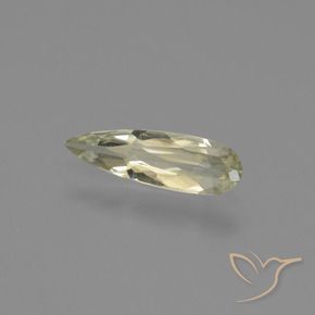 0.60 ct Yellow Color-Change Diaspore Stone, Natural Color-Change Diaspore in Pear Facet Shape for Sale