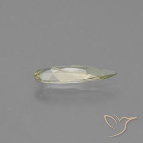 Color-Change Diaspore Gemstone in 11.5 x 3.6 mm Size for Sale, Color-Change Diaspore Stone in Light Yellow Color