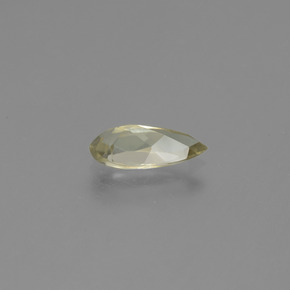 Color-Change Diaspore Gemstone in 10.3 x 4.7 mm Size for Sale, Color-Change Diaspore Stone in Pale Yellow Color