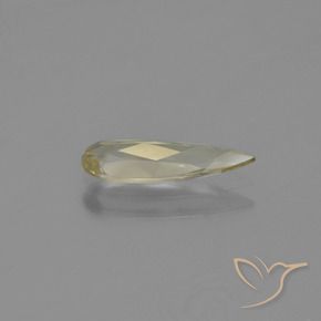 Color-Change Diaspore Gemstone in 12 x 3.9 mm Size for Sale, Color-Change Diaspore Stone in Warm Yellow Color