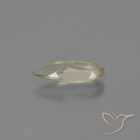 Color-Change Diaspore Gemstone in 10.6 x 4 mm Size for Sale, Color-Change Diaspore Stone in Pale Yellow Color
