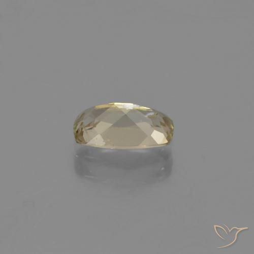 Color-Change Diaspore Gemstone in 7.4 x 4.2 mm Size for Sale, Color-Change Diaspore Stone in Very Light Yellow Color
