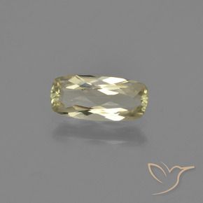 0.85 ct Yellow Color-Change Diaspore Stone, Natural Color-Change Diaspore in Cushion-Cut Shape for Sale