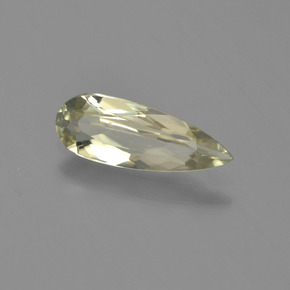 0.87 ct Yellow Color-Change Diaspore Stone, Natural Color-Change Diaspore in Pear Facet Shape for Sale