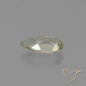 Color-Change Diaspore Gemstone in 8.4 x 4.3 mm Size for Sale, Color-Change Diaspore Stone in Light Yellow Color