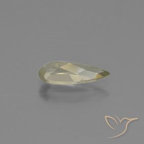 Color-Change Diaspore Gemstone in 11 x 4.3 mm Size for Sale, Color-Change Diaspore Stone in Light Yellow Color
