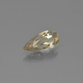 1.17 ct Yellow Color-Change Diaspore Stone, Natural Color-Change Diaspore in Pear Facet Shape for Sale