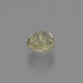 Color-Change Diaspore Gemstone in 5.5 mm (calibrated) Size for Sale, Color-Change Diaspore Stone in Pale Yellow Color