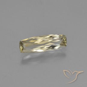 1.36 ct Yellow Color-Change Diaspore Stone, Natural Color-Change Diaspore in Cushion-Cut Shape for Sale