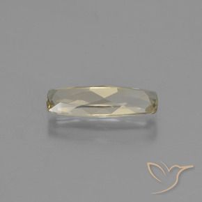 Color-Change Diaspore Gemstone in 12.1 x 4.1 mm Size for Sale, Color-Change Diaspore Stone in Light Yellow Color