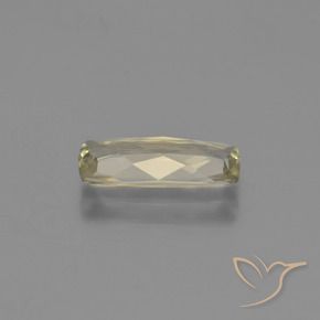 Color-Change Diaspore Gemstone in 11.1 x 4.5 mm Size for Sale, Color-Change Diaspore Stone in Very Pale Yellow Color