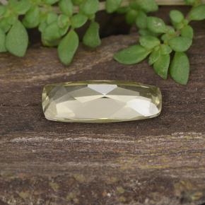 Color-Change Diaspore Gemstone in 10.8 x 4.8 mm Size for Sale, Color-Change Diaspore Stone in Very Light Yellow Color