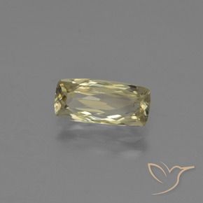 1.30 ct Yellow Color-Change Diaspore Stone, Natural Color-Change Diaspore in Cushion-Cut Shape for Sale