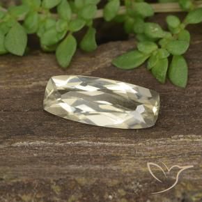 1.18 ct Yellow Color-Change Diaspore Stone, Natural Color-Change Diaspore in Cushion-Cut Shape for Sale